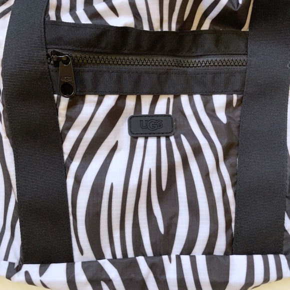 UGG Frannie Cinch Zebra Tote - Picture 3 of 8